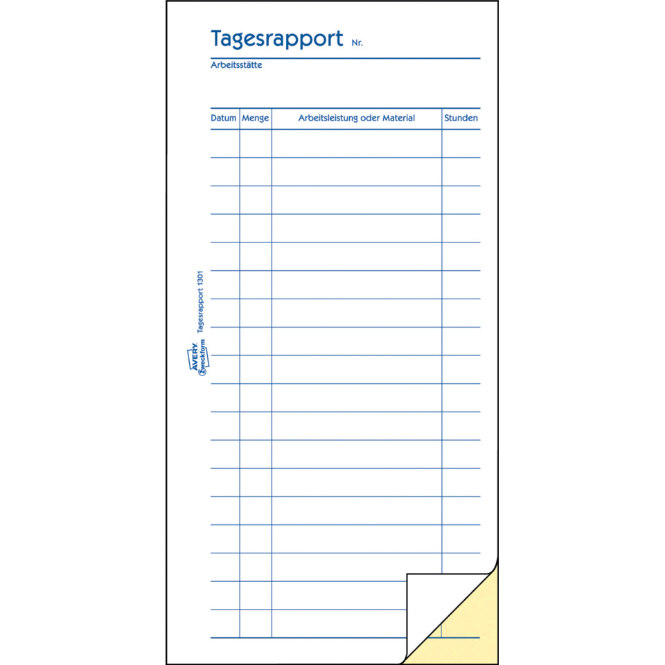 Tagesrapport, Formular, Dokument, Notizblock, Arbeitsblatt