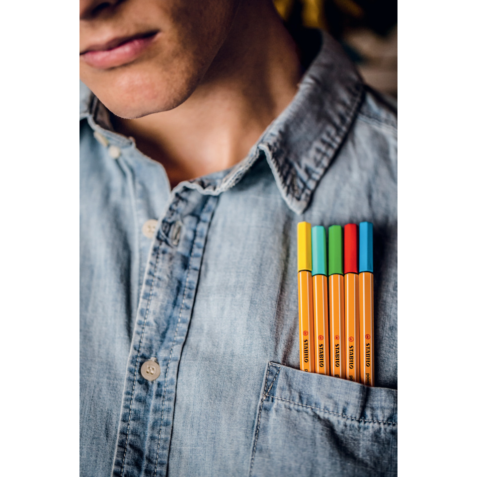 bunte marker, stifte, hemden tasche, kollektion marker, schulbedarf