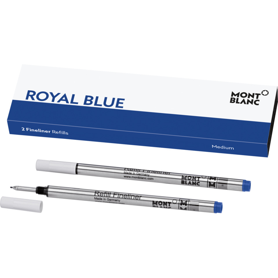 Fineliner, Nachfüllhalter, Kugelschreiber, Made in Germany, Blau