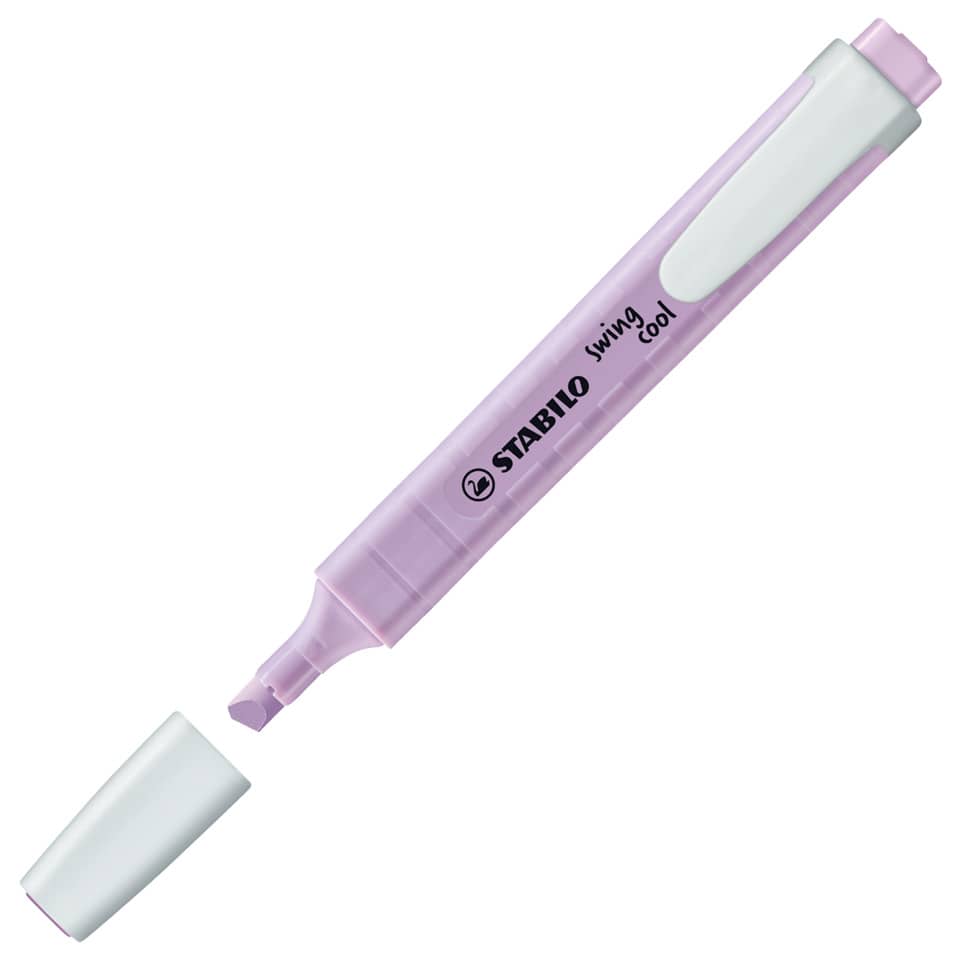 Stabilo Swing Cool, Marker, Highlighter, Pastelllila, Schraubspitze