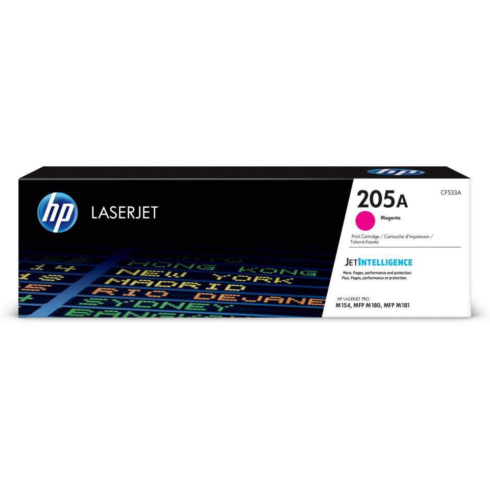 lasertjet cartridge, toner cartridge, magenta, hp, jetintelligence