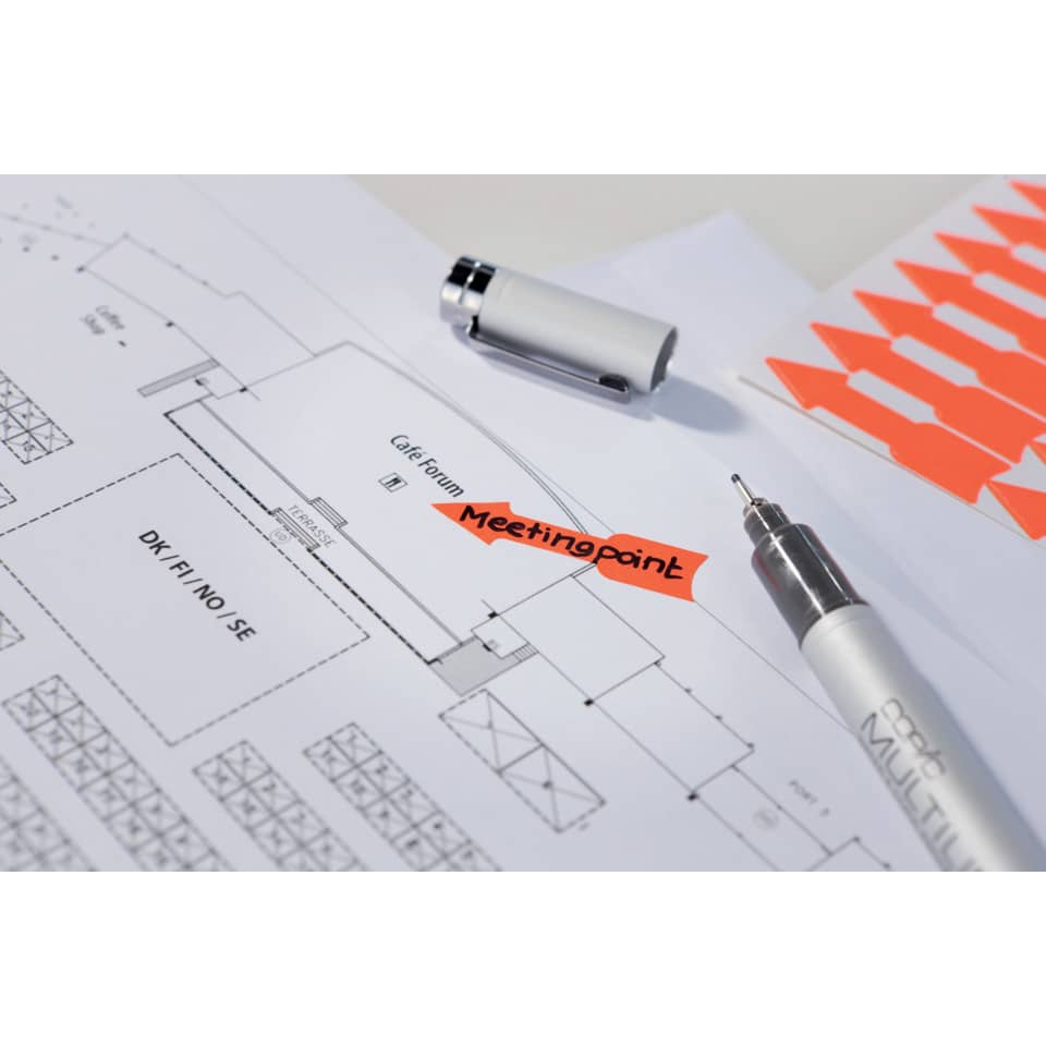 Meeting point, Planung, Architekturplan, Marker, Stift
