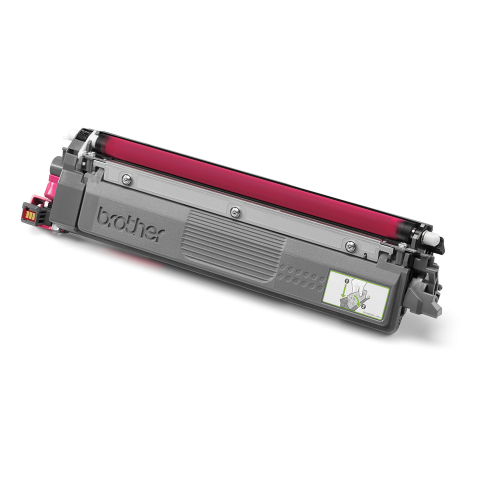 Toner, Tonerpatrone, Druckerpatrone, Rot, Grau