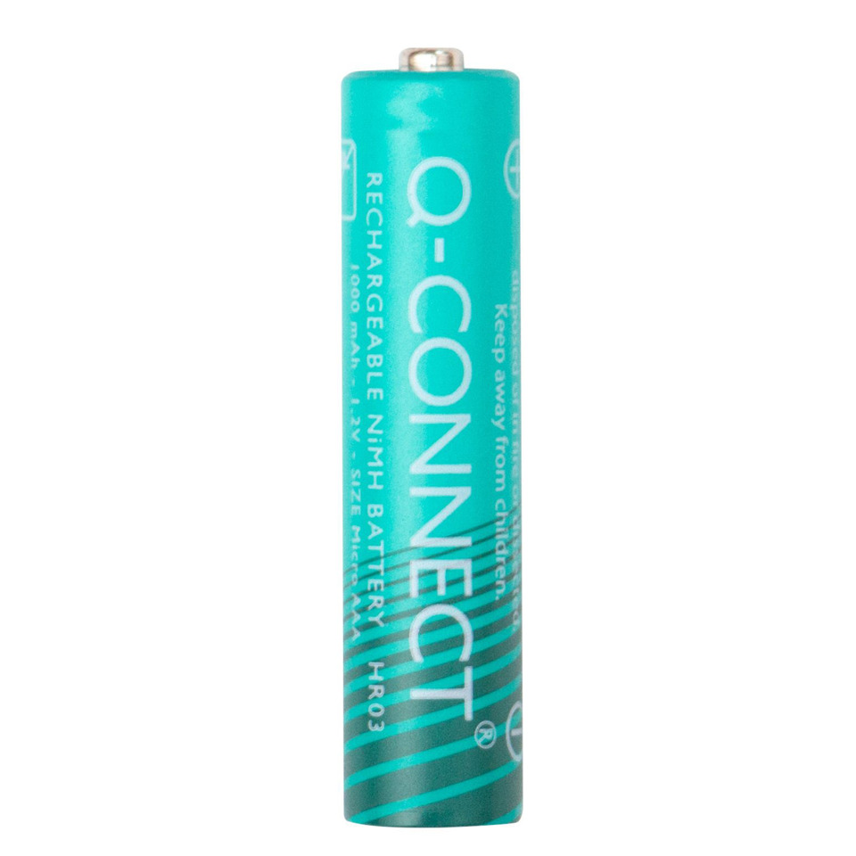 Rechargeable, Nimh Battery, AA Battery, Cylindrical, Blue-green