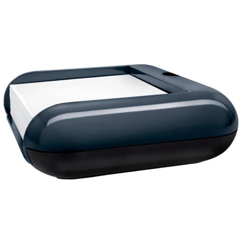 Haftnotizbox Eyestyle, 110x40x110mm, dunkelgrau/schwarz SIGEL SA162