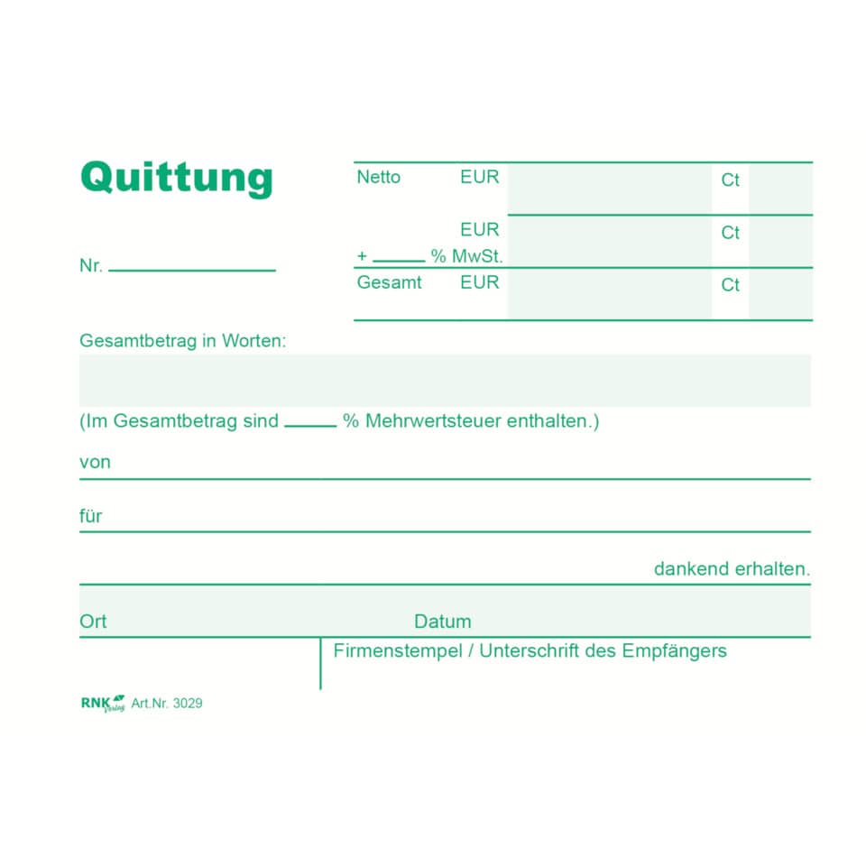 Quittung, Rechnung, Kassenbeleg, Dokument, Unterschrift