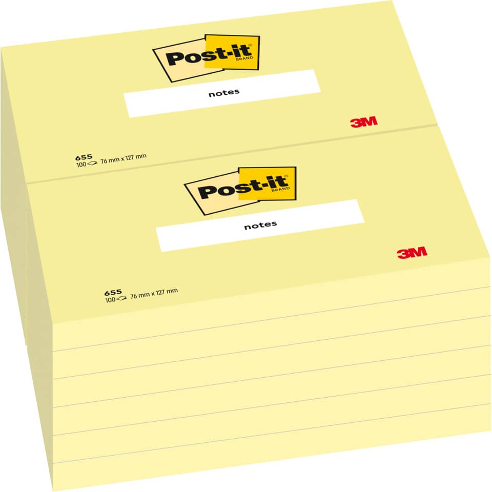 Notizen, Notizblock, Post-it, Klebezettel, 2er-Pack