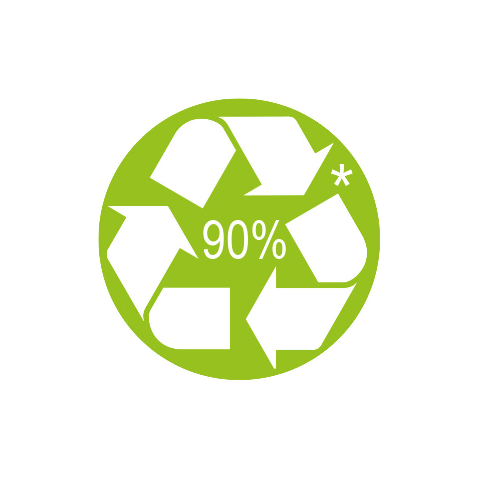 recycling, recycle bin, kreislaufwirtschaft, 90 Prozent, grün