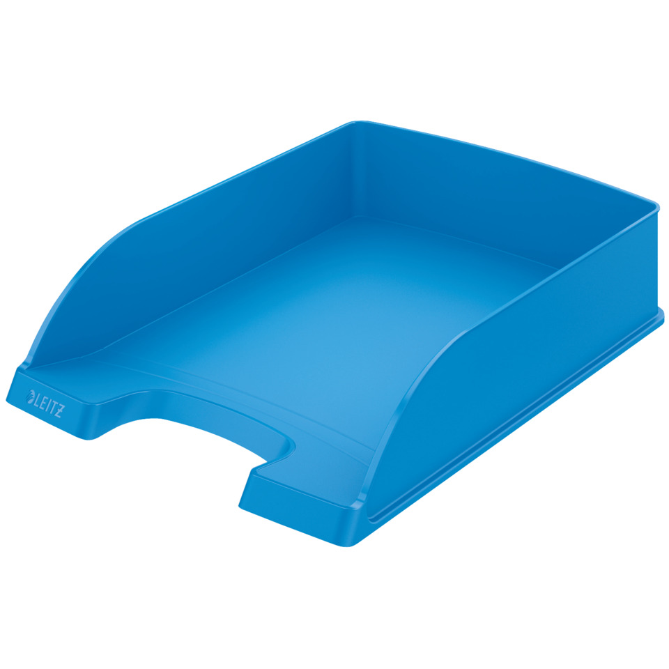 Schreibtisch-Organizer, Ablage, Stapeln möglich, Blaue Farbe, Leitz Marke