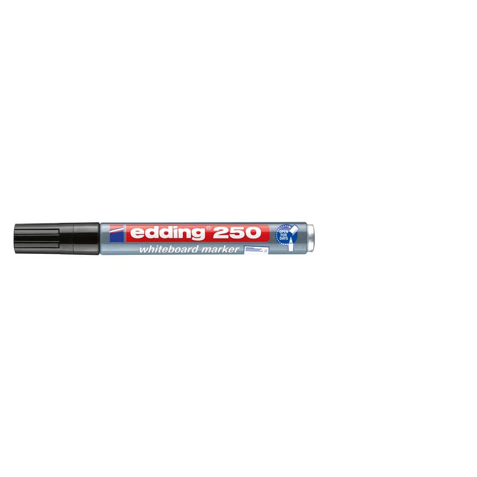 Boardmarker 250, 1,5-3mm, Rundspitze, schwarz EDDING 4-250001