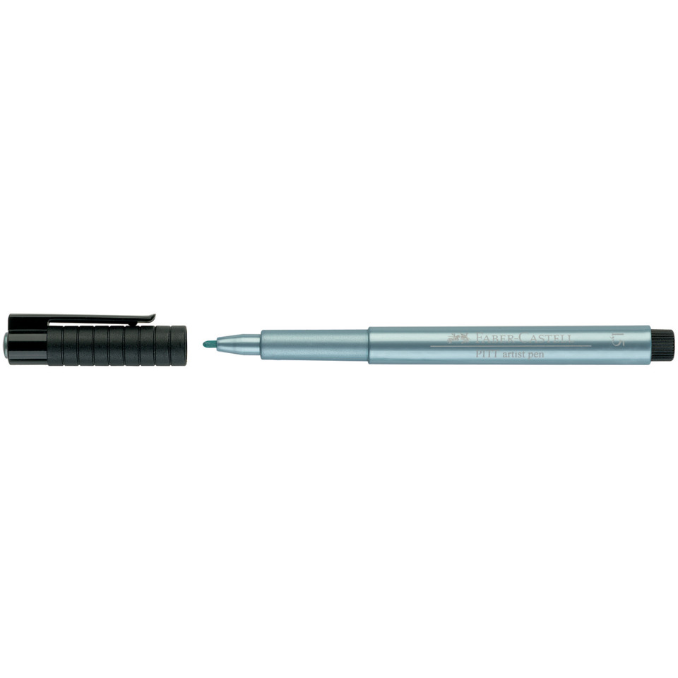 Artline, Stift, Doppelspitzer?, metallic, blau
