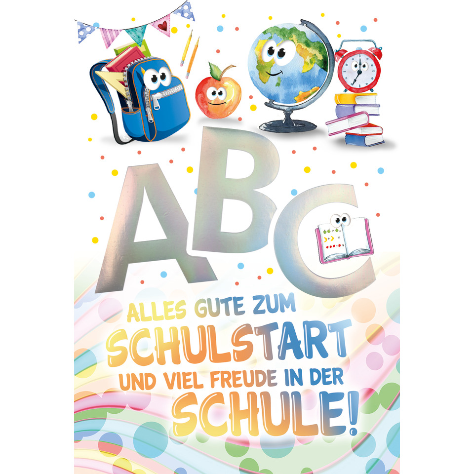 Schulbeginn, ABC, Schule, Bunte Farben, Schulmaterialien