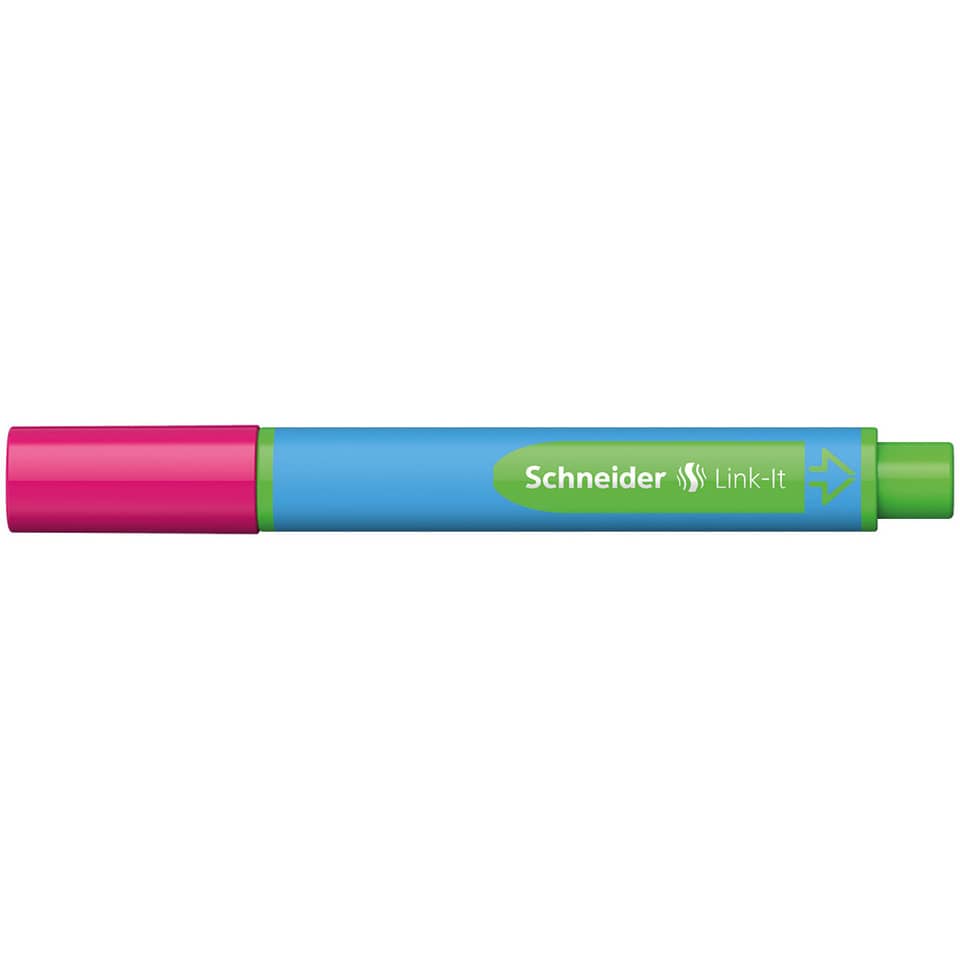 Marker, Highlight, Chisel, Green cap, Blue body