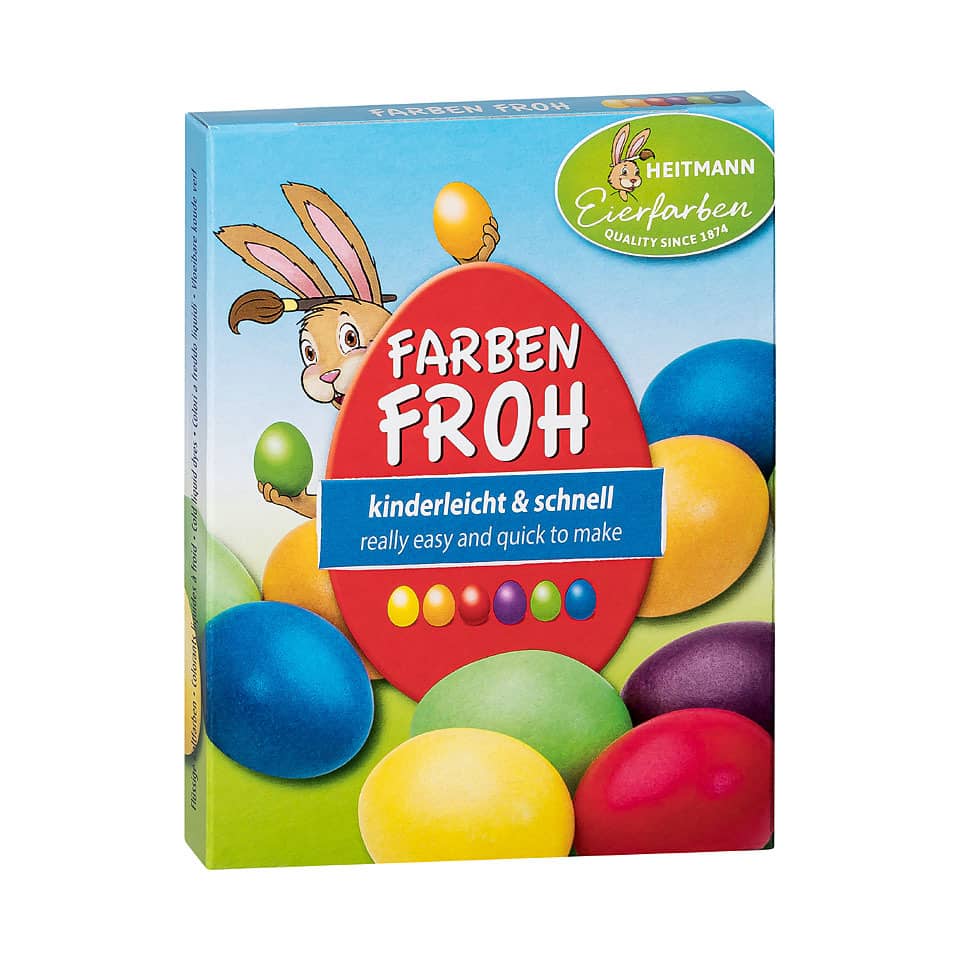 Ostereier, Farbeier, Kinderfarbeier, Eierfarben, Bastelset