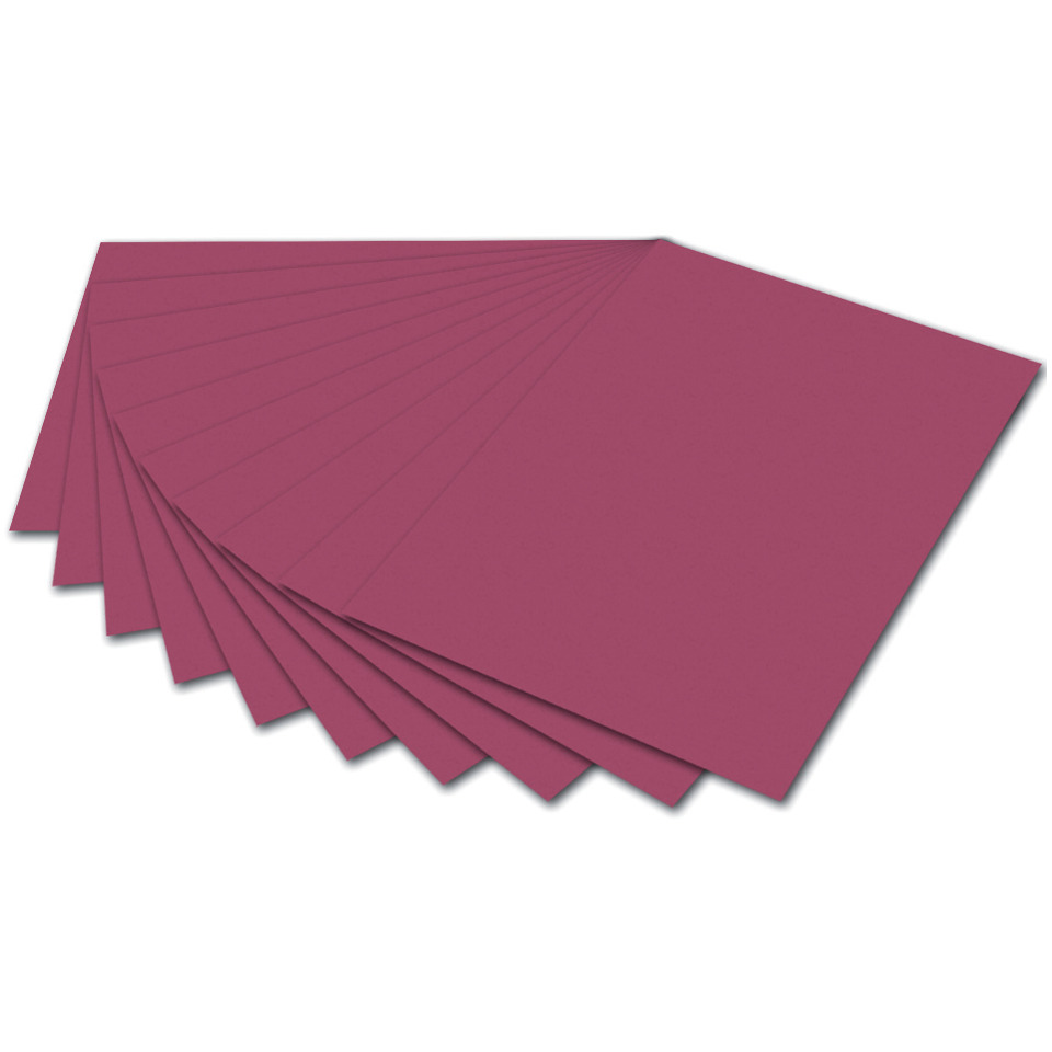 Cardstock, Papierscheiben, Magenta, buntes Cardstock, Bastelpapier