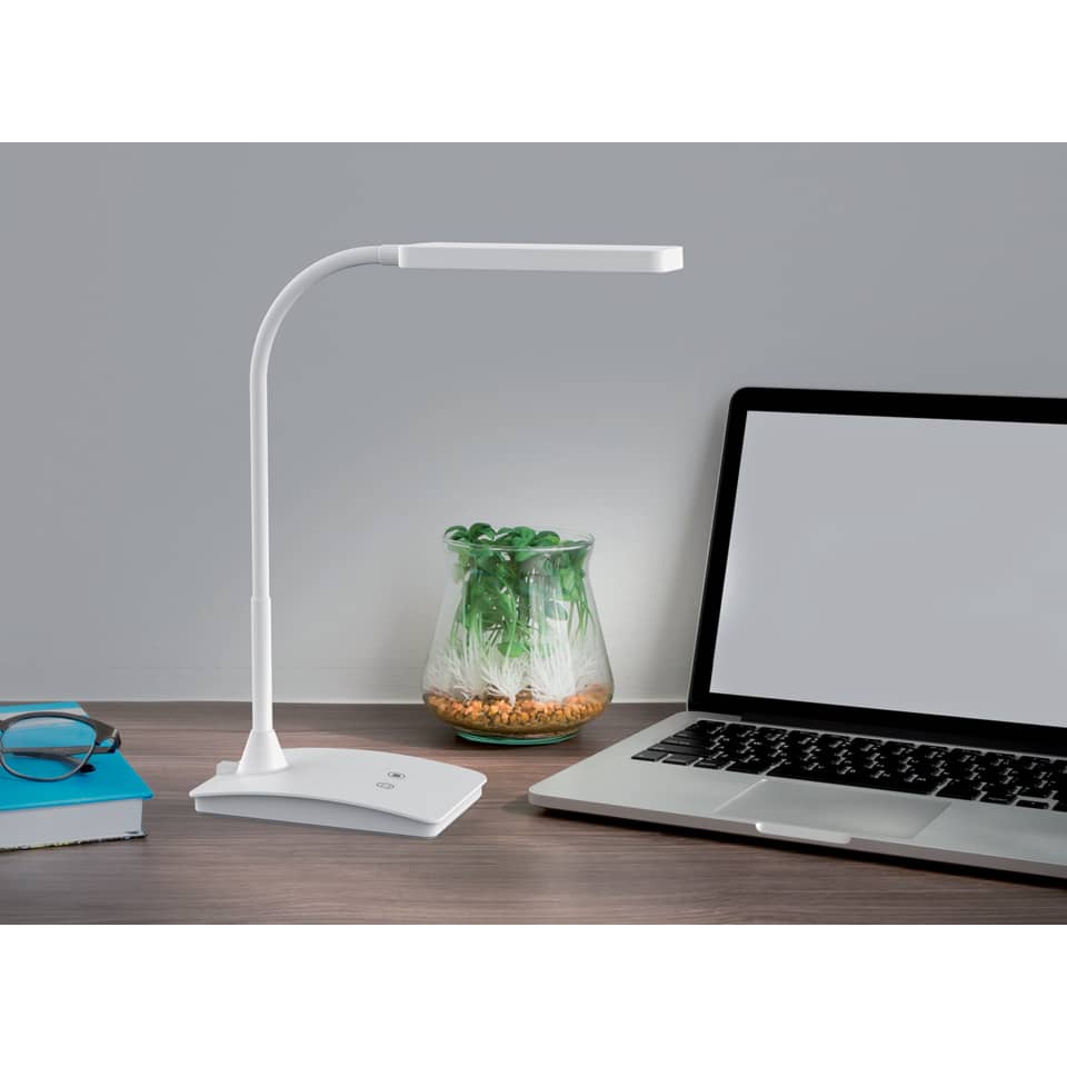 Tischlampe, Schreibtischlampe, LED-Lampe, Lichtquelle, Laptop