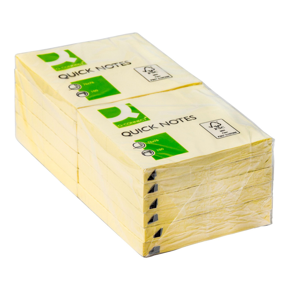 Notizen, Klebezettel, Notizblock, Papierset, Gelb