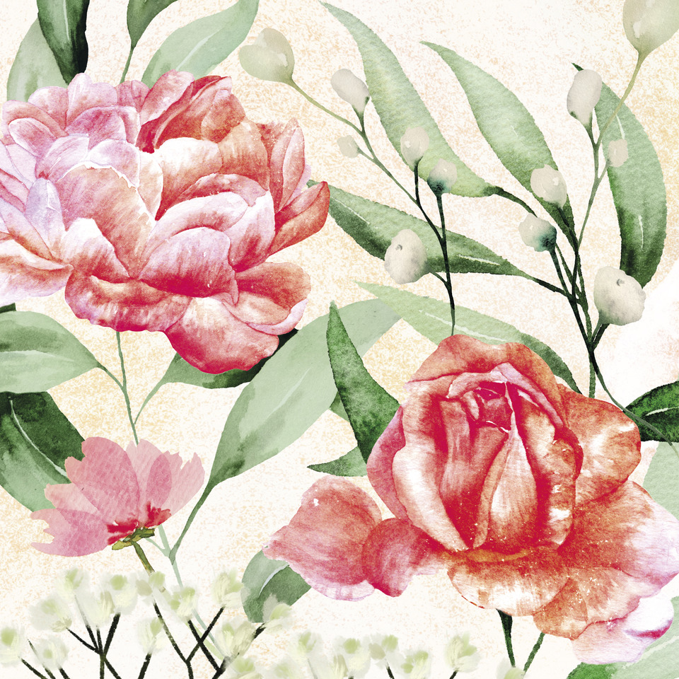 Blume, Rose, Blütenblatt, Muster, Florales Design