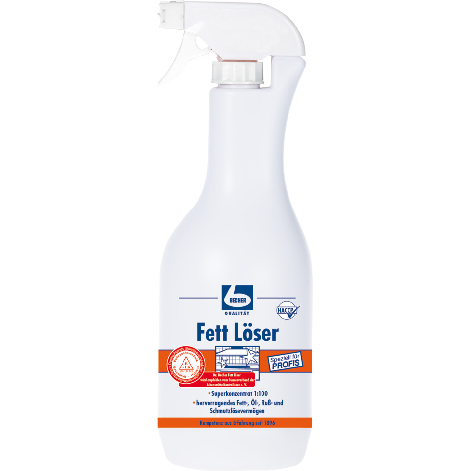 Pflanzenreiniger, Fettlöser, Sprayflasche, Reinigungsmittel, Chemische Lösung