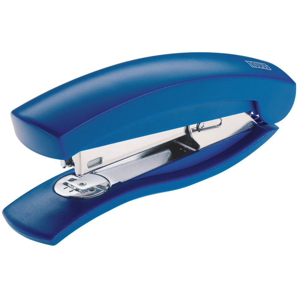 Klammerstapler, Büroklammer, Blau, Metall, Stahl