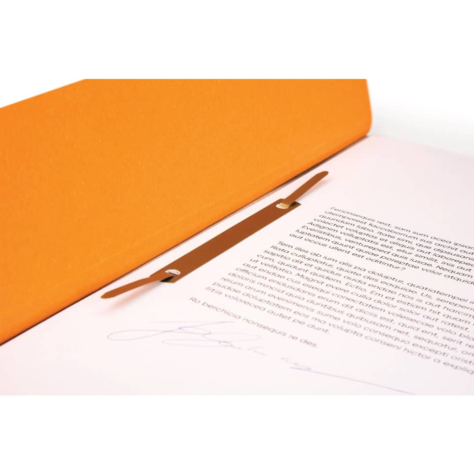 orange binder, Binderclip, Ringbinder, orange folder, Dokumentenhülle
