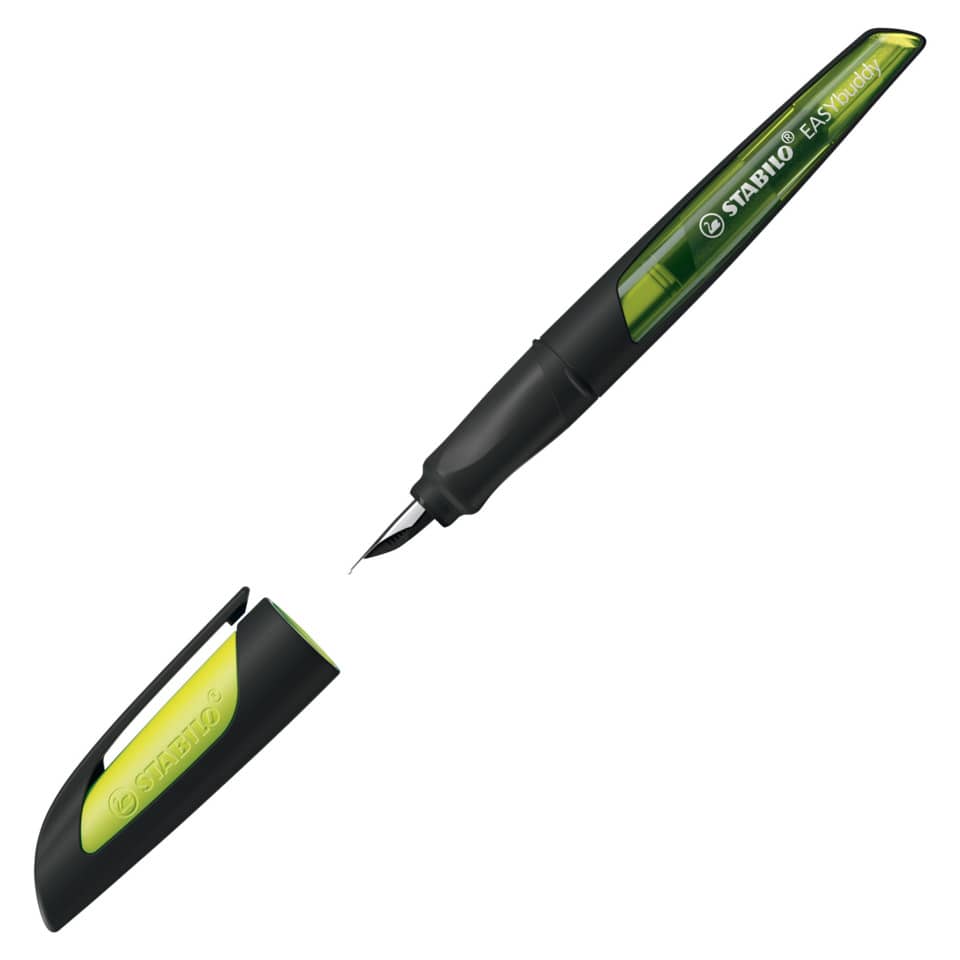 Tintenfüller, Kugelschreiber, Nasskassette, Grün, Stabilo