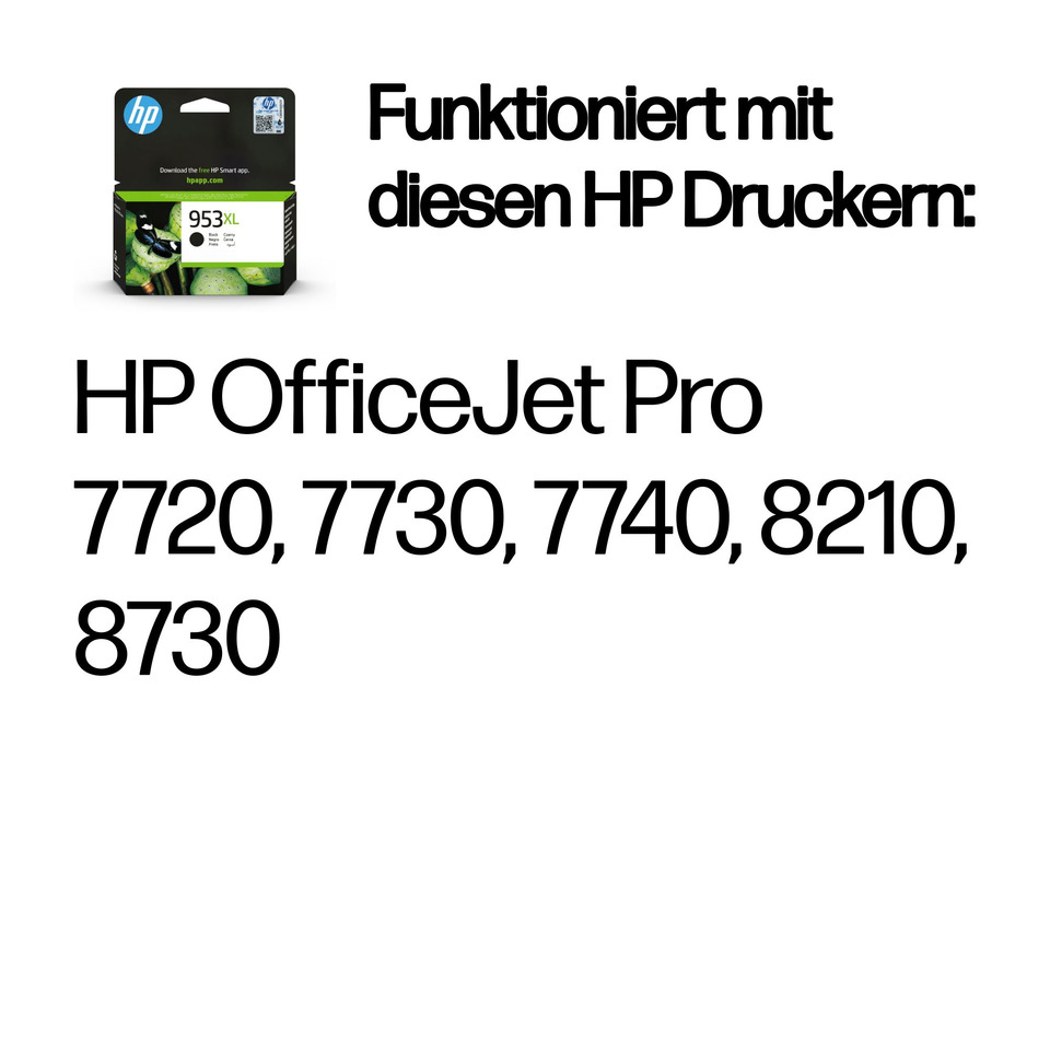 Druckerpatrone, Tintenpatrone, HP-Original, XL Größe, Künstlerisch-gestaltet