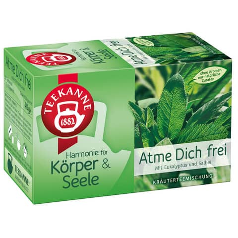 Tee Harmonie für Körper und Seele - Atme Dich frei, 20x2g TEEKANNE 4905