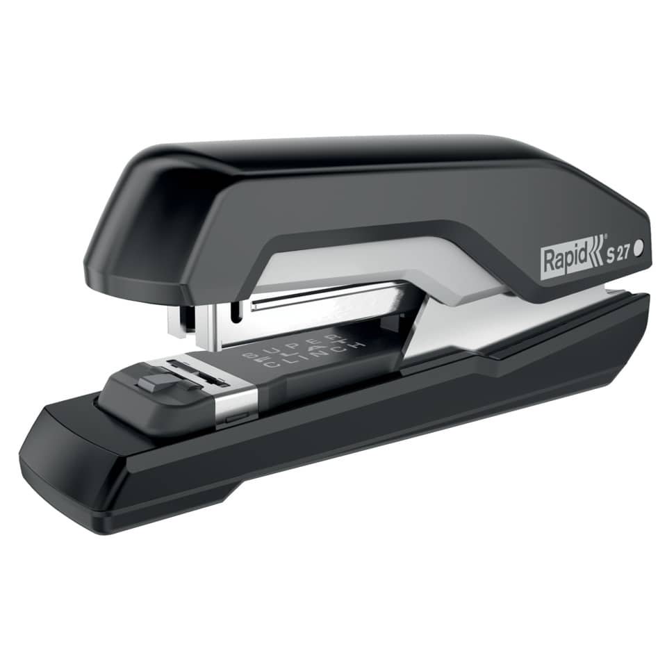Heftgerät Supreme S27, 30 Blatt, Einlegetiefe 40 mm, schwarz/grau RAPID 5000540
