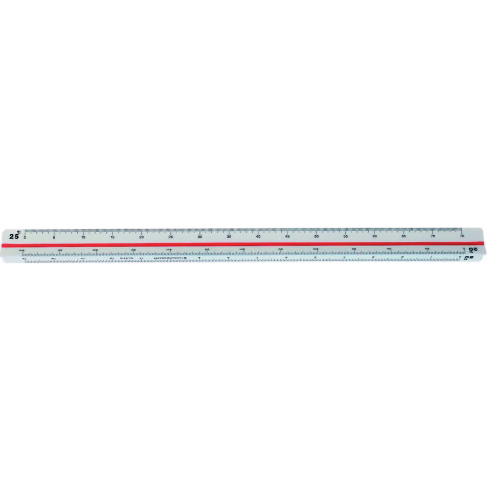 Dreikantmaßstab Berufsschule   30cm STANDARDGRAPH 9412