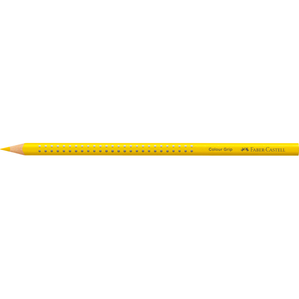 Bleistift, Gelb, Punktmuster, Color Grip, Faber-Castell