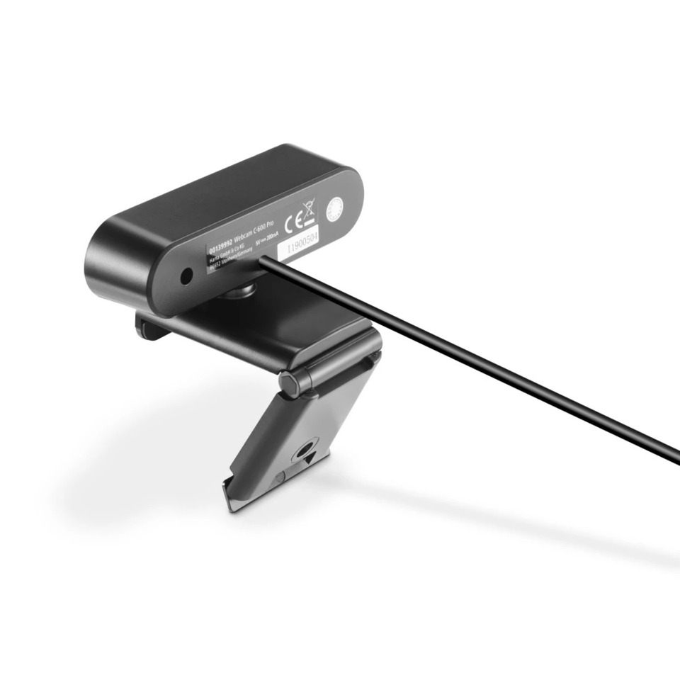 Webcam, USB, Kamera, Anschluss, Befestigung