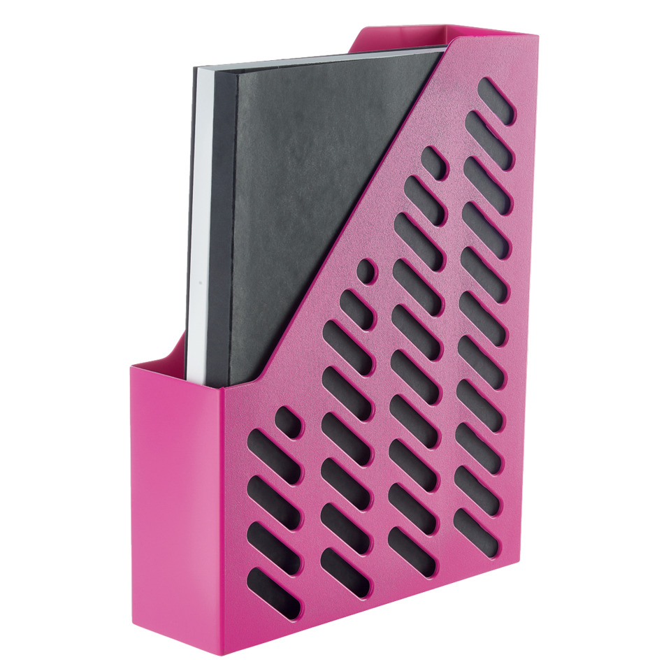 Schreibtisch-Ordner, Halterung, Schwarz, Pink, Aktenordner