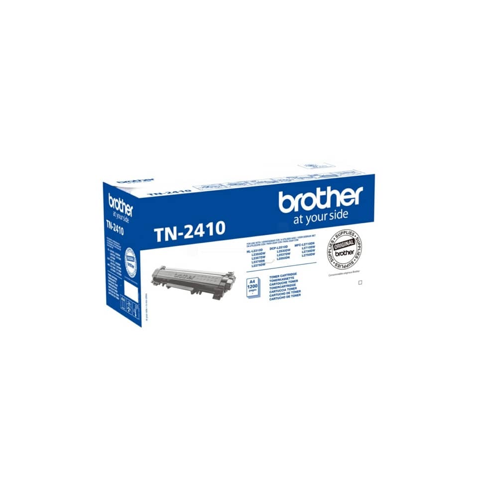 Tonerpatrone, TN-2410, Laserdrucker, A4-Ausbeute, Brother Box