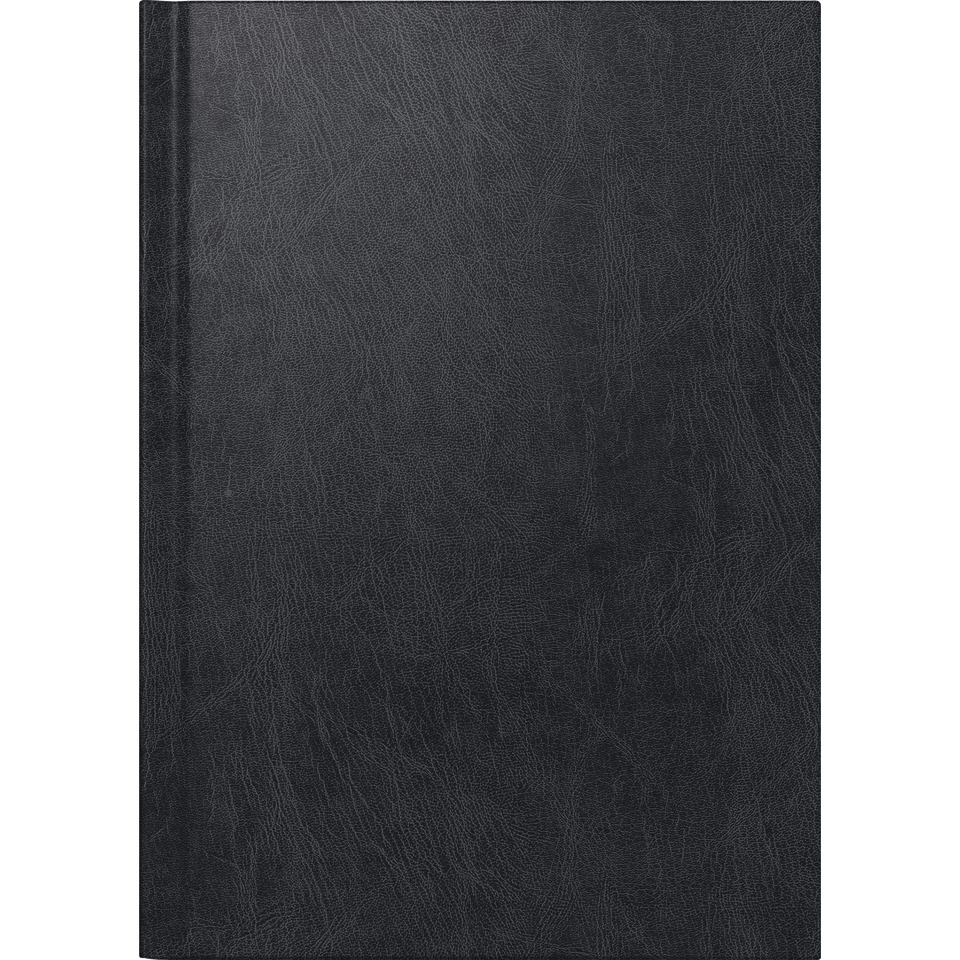 Buchkalender Chefplaner 2026, 14,5 x 20,6 cm, 1T/1S, Miradur, schwarz RIDO 70-21 813 906