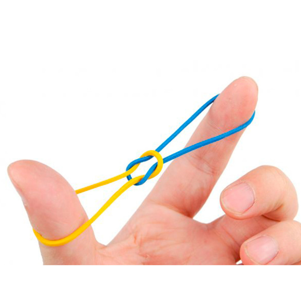 Gummiband, Elastisches Band, Fingerband, Bändchen, Kleber?