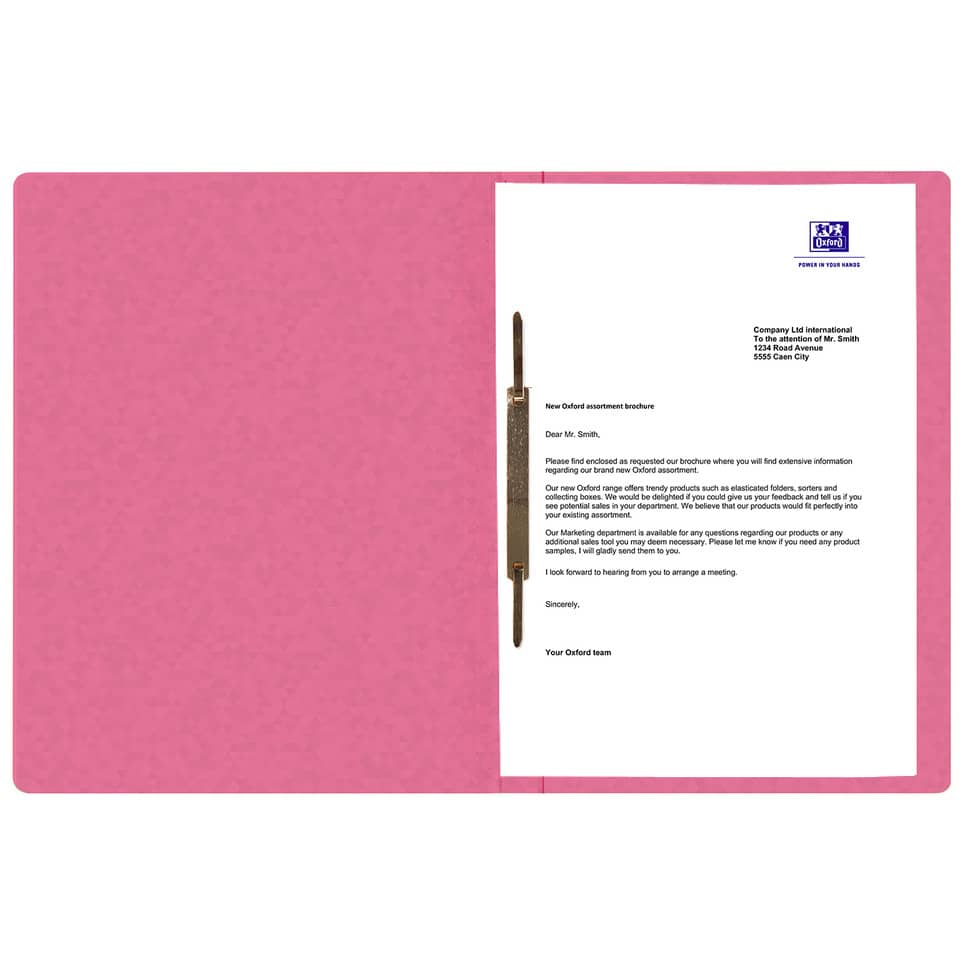 pink folder, presentation folder, document sleeve, ring binder, open folder