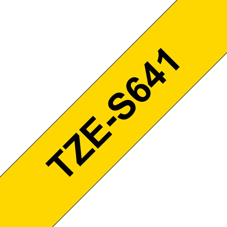 band, gelbe beschriftung, Klebeband, Text ZZE-S641