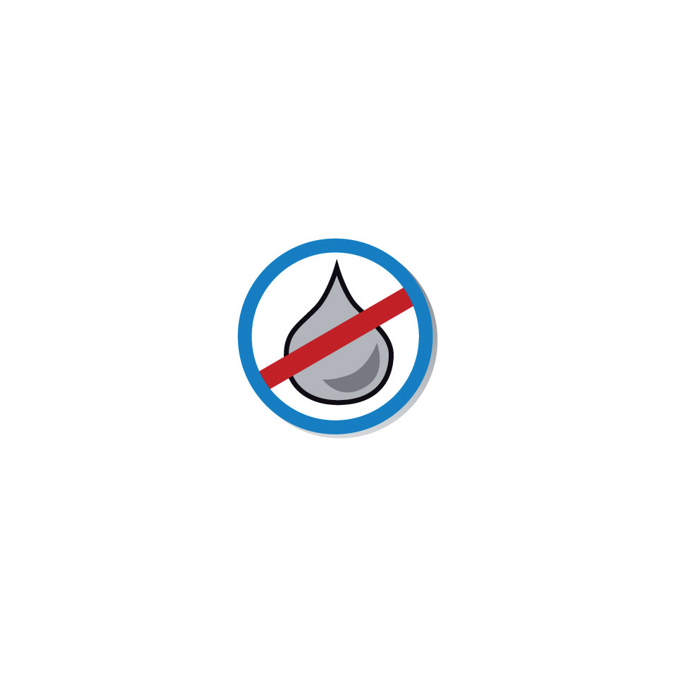 kein öl, tröpfchen-icon, Flüssigkeitssymbol, kein flüssigkeit, Nässe symbol