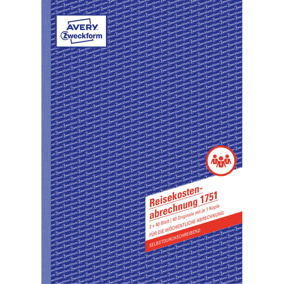 A4 Notizblock, Spiralblock, Notizheft, Kartonage, Reisekostenabrechnung
