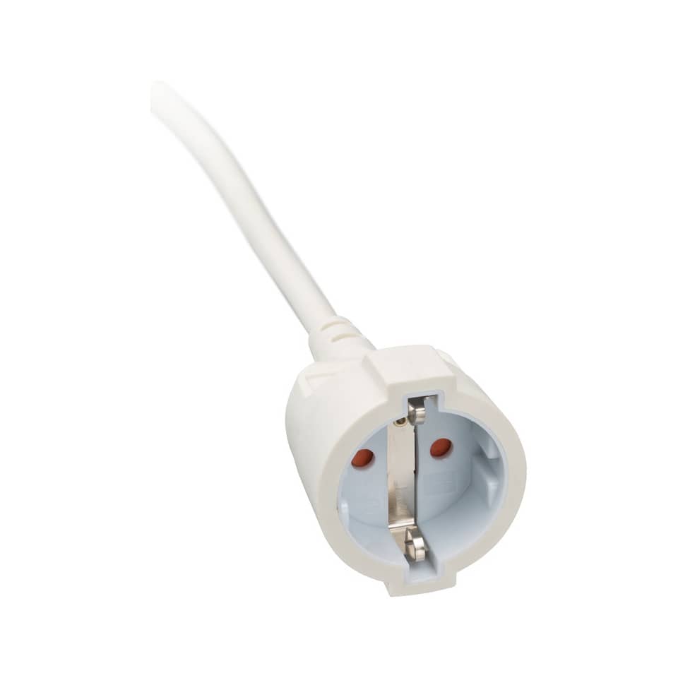 Rundstecker, Schuko-Stecker, EU-Stecker, Netzstecker, Wechselschalter