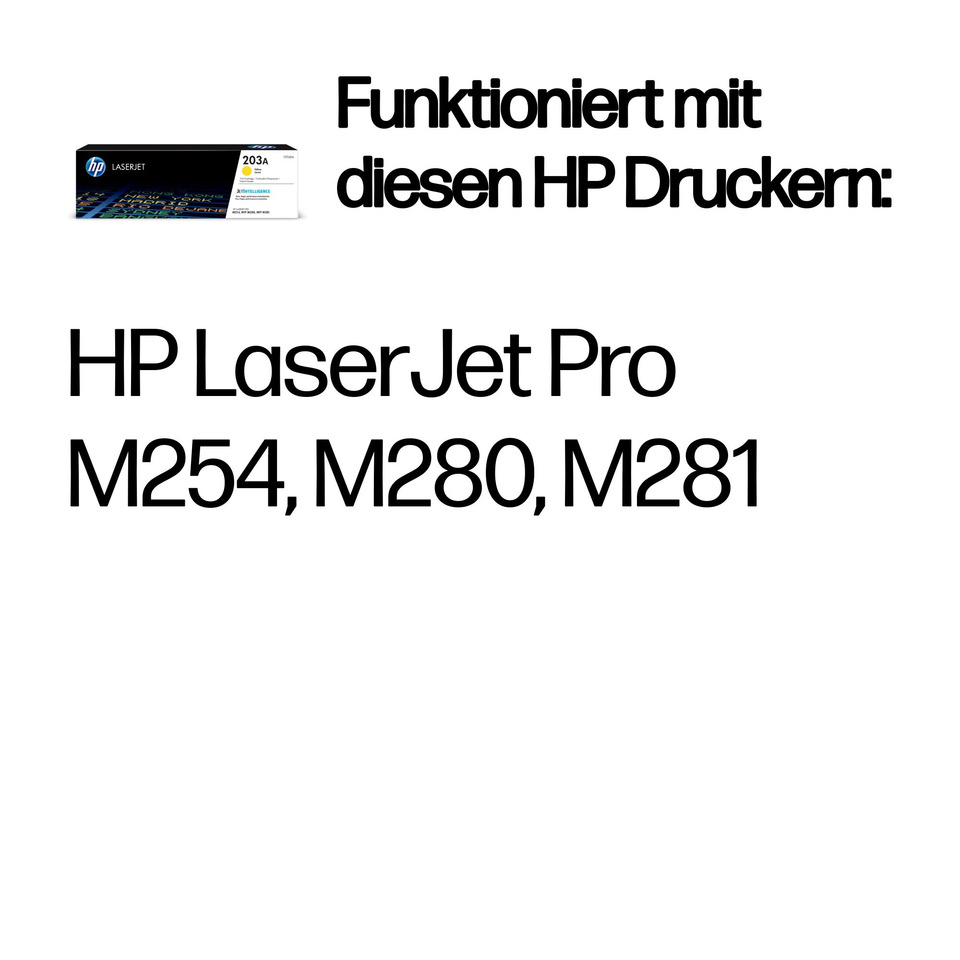 Druckerpatrone, HP LaserJet, M254, M280, M281