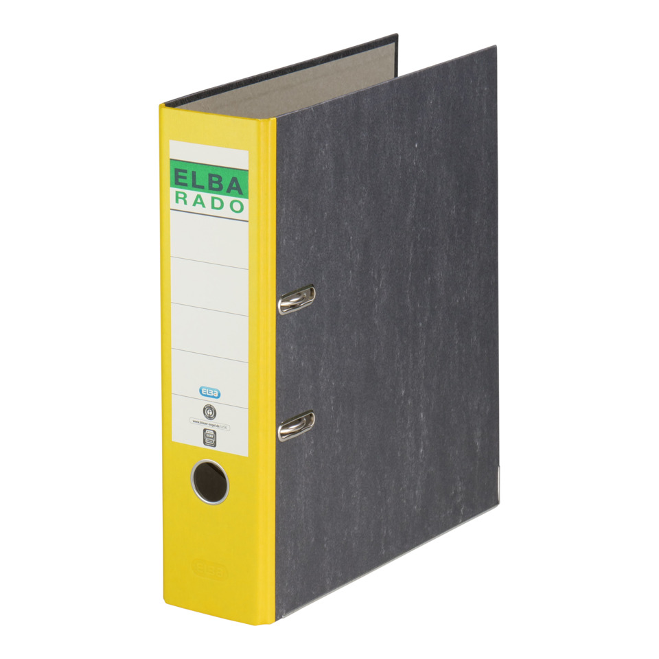 Binder, Ringbinder, Dateiablage, A4 Ordner, gelber Rücken