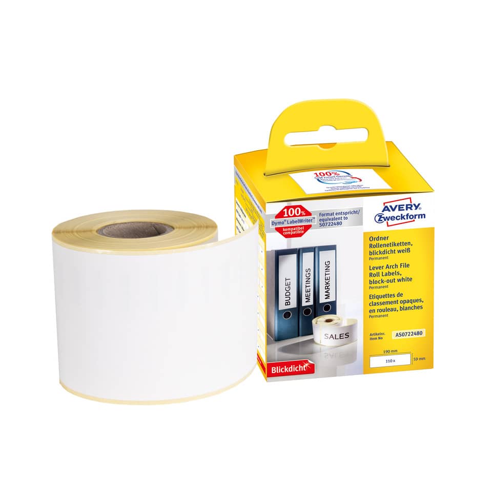 Etikettenrolle, Beschriftung, Aufkleberband, Bürobedarf, Rollenklebepapier