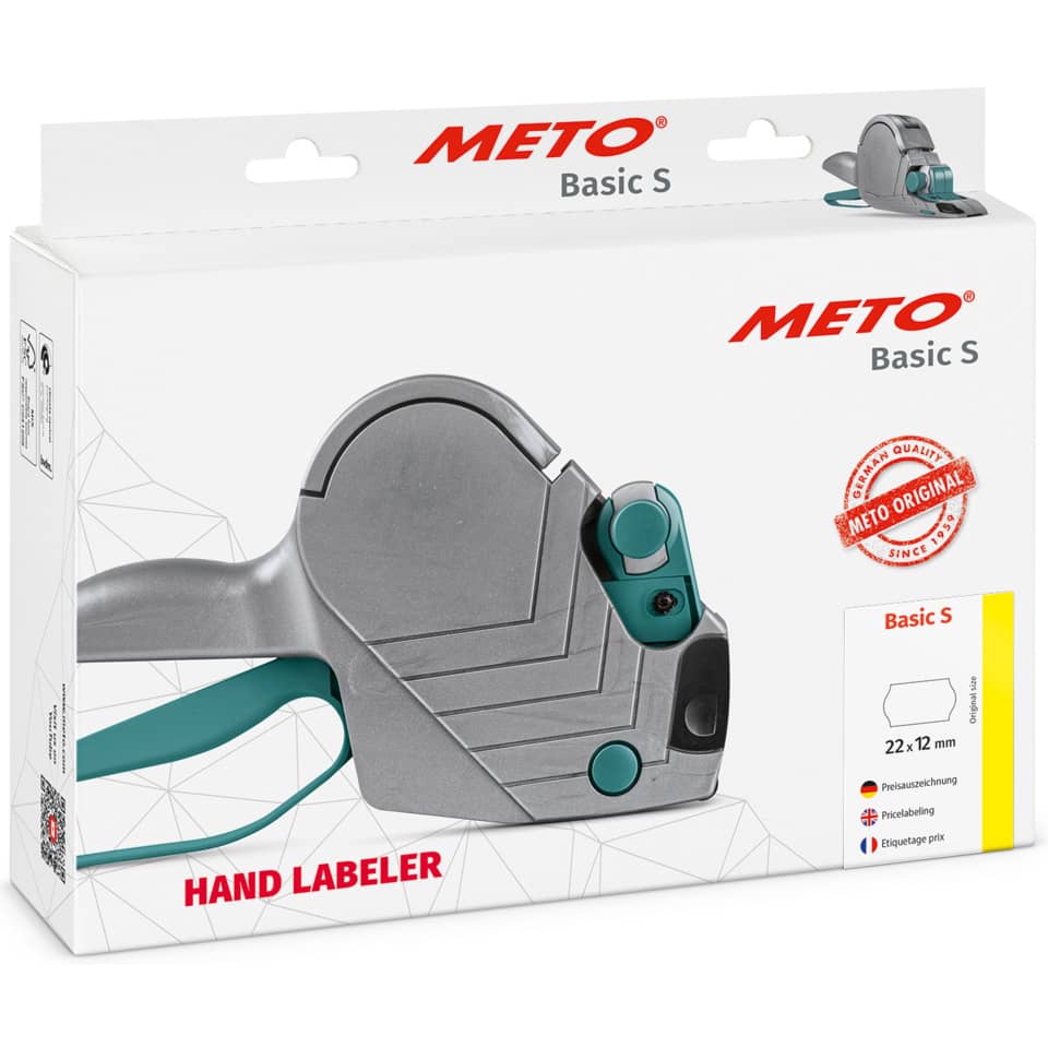 Handhefter, Metall, TürkisAkzente, Ergonomisch, Kompakt