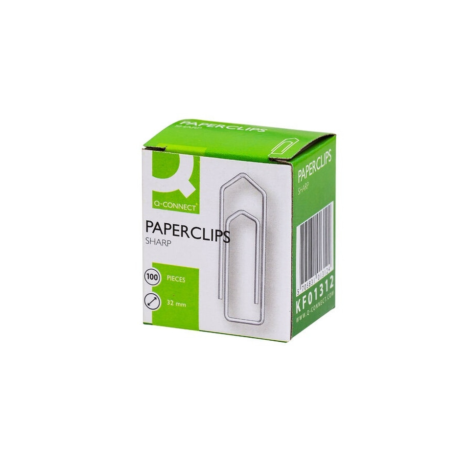 Papierclips, Schrumpf, Papersclips, 100 Stück, 32 mm