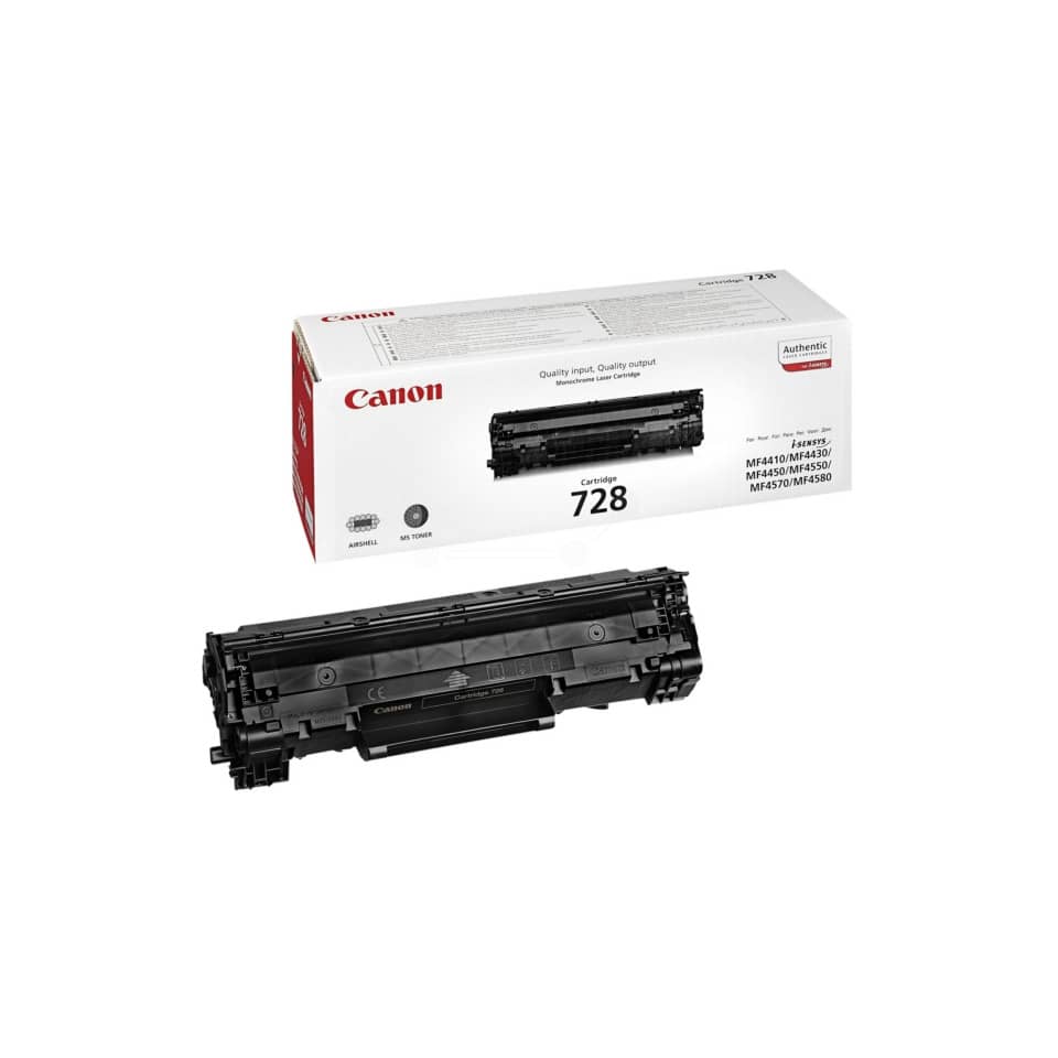 Lasertoner, Toner, Druckerzubehör, Canon 728, schwarz