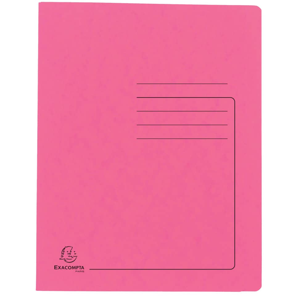 Schnellhefter aus Colorspan, A4, 355g/m², rosa EXACOMPTA 39987E