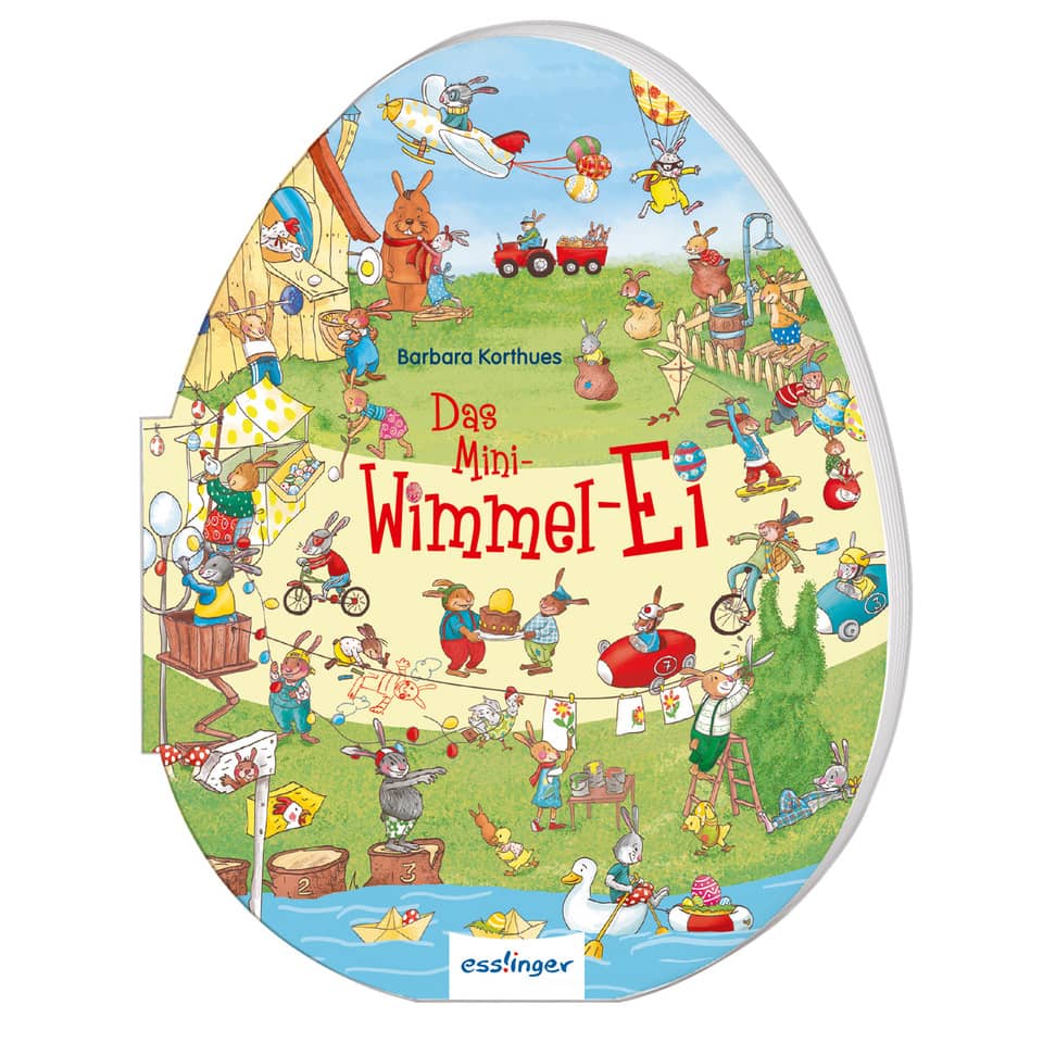 Kinderbuch, Wimmelbild, Motive, Bunte Illustration, Rätselspaß