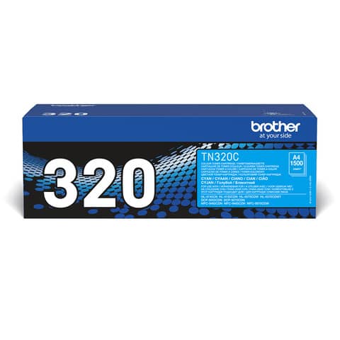 Lasertoner, cyan BROTHER TN320C